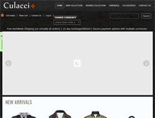 Tablet Screenshot of culacci.com